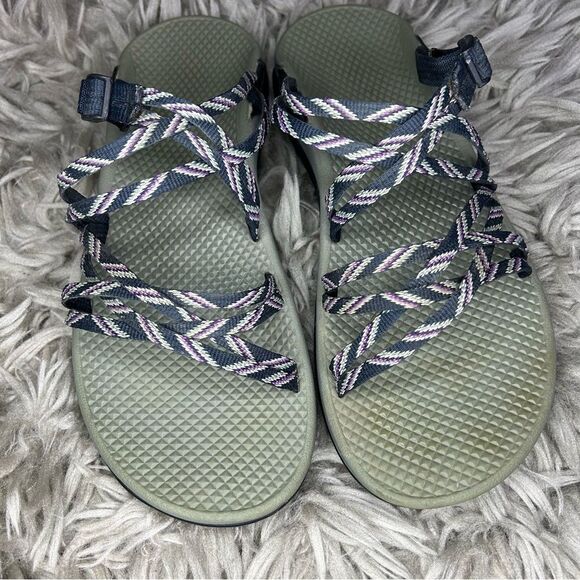 Chaco strappy outdoor adjustable slip on sandals women’s shoe size 9 - Picture 3 of 10